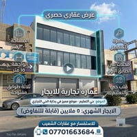 للباحثين عن موقع استراتيجي لأعمالهم، نوفر لكم عمارة تجارية متكاملة للإ...