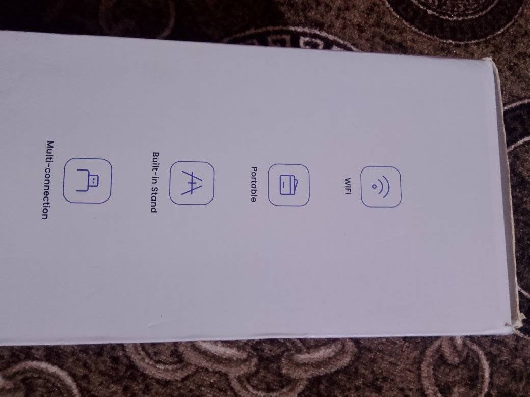 السلام عليكم يوجد بروجكتر WIMIUS S27 (الاصلي) للبيع المميزات*: WiFi 5G +  Bluetooth 5.2 + Auto Keystone  + ستاند 270 درجة+دقة 1080p
 *الشاشة*: من 40 لحد 200 انش مع  TV Box: BlwSki TX9 pro. الدقة 4k Ultra HD 
المواصفات: الرام Ram: 2GB 
 الهارد Rom: 16GB.


**إذا كنت صاحب هذا الإعلان وتريد حذفه لأي سبب، رجاءا أرسل رسالة إلى الدعم الفني**