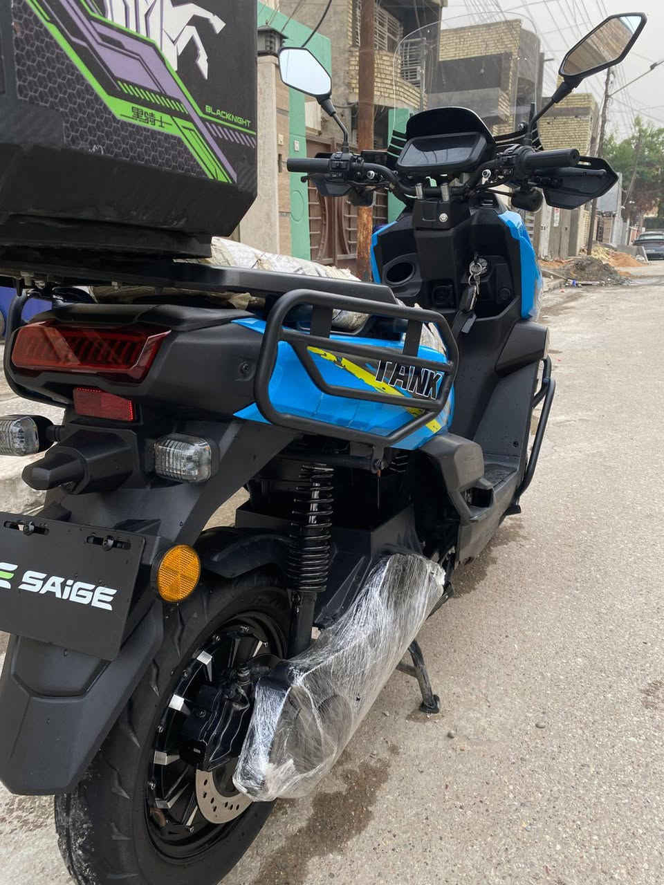 السلام عليكم
دراجة Tank الأباتشي الشحن من شركة SAIGE موديل
2025 نظافة 95% داخل خارج مكفوله من اي اعطال دراجه محترمه + مكاتبة الك لغرض الأمان  للاستفسار أكثر واتساب🟢*********** بأي وقت اني موجود.
