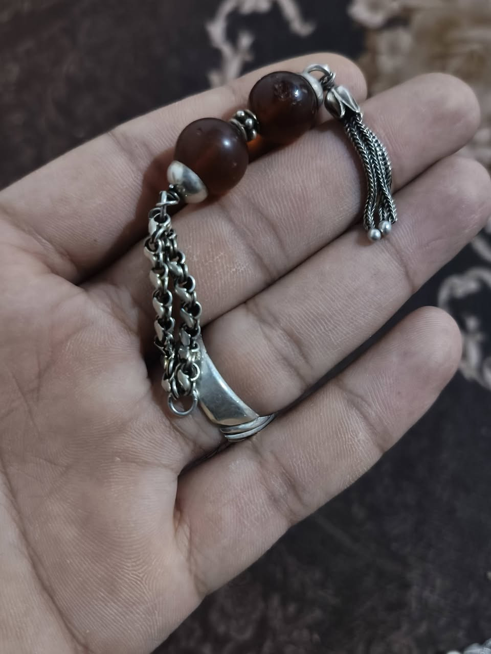 كركوشه فضه 925 معه حبتين كهرب وزنها ٨ غرامات السعر ٤٠ ألف قفل


**إذا كنت صاحب هذا الإعلان وتريد حذفه لأي سبب، رجاءا أرسل رسالة إلى الدعم الفني**