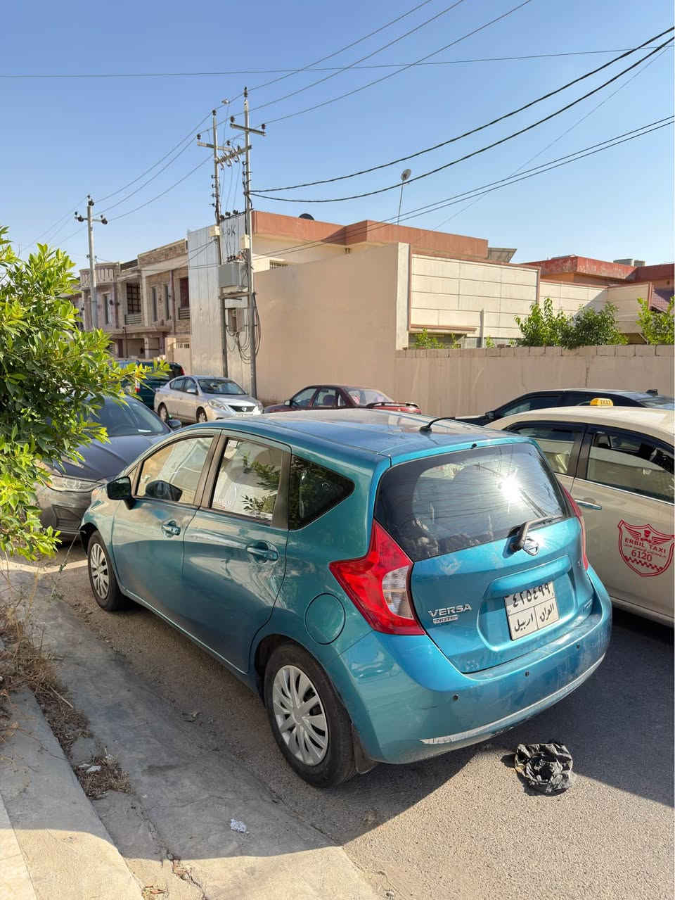 نیسان فێرسە نۆت ٢٠١٥ SV
سەیارەکە زۆر پاک ماوەتاوە 
مواسەفات SV 
چوار جام کارەبایی 
تەعدید سرعە 
نیو کێچ ئەلیکترۆنی 
شاشە ئایپاد 
کامیرە 
ABS 
٧ پارچەی بەس کلێرە بێ ئیرابگ بێ ژۆری 
78$  کەمێک مەجال 🤏🏻
***********
*********** أربيل, العراق
