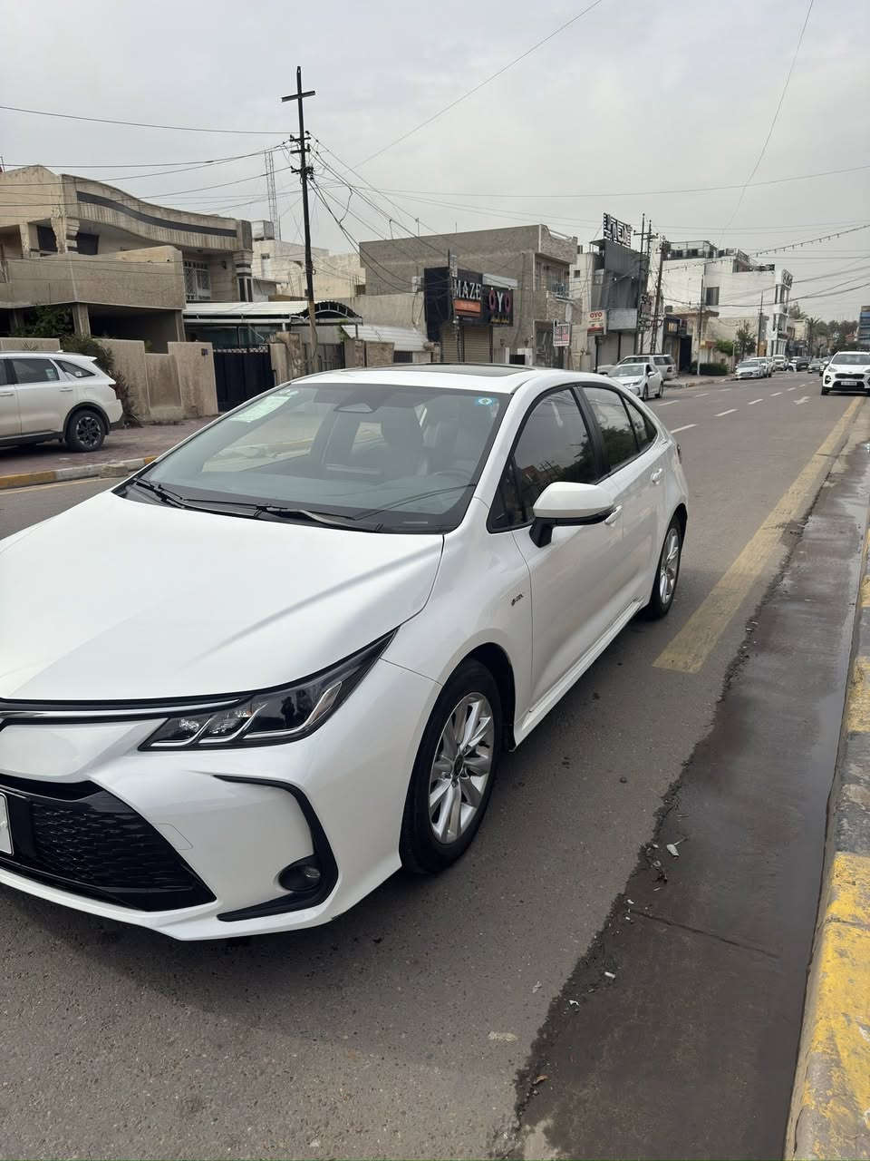 كورلا صيني هايبرد موديل 2025
ماشيه 7 الف (7000)
تبريد قطعتين
مواصفات :
بصمة + بصمه ابواب
فتحة
 كشنات جلد اسود 
كشن السائق كهربائي
رادار + تحديد مسار + قيادة ذاتية هاند بريك كهربائي + لايت زينون
عداد ديجيتال
درايف مود + أوتو هولد
فل سيستم إيرباك + مانع تصادم + مانع انزلاق سيارة مكفوله السياره 
رقم السياره بغداد 
مكان السياره بغداد الصليخ ال ٦٠٠ 
غير متواجد على الفيسبوك للتواصل على الرقم 
السعر 158 ورقه و بيه مجال بسيط حق الجيه 
***********
