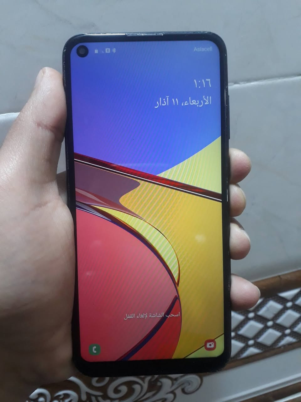 السلام عليكم شباب الموبايل للبيع الاسم الموبايل سامسونك A11 الجهاز نظيف كلة شغال الجهاز  السعر 60 وبي مجال قليل ليشتري يجيني خاص علية الواتساب 
مكاني بغداد حي ور منطقة حي الكوفة 

***********
