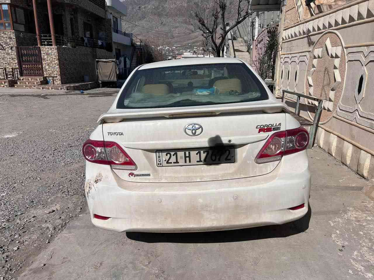 تیوتا کڕۆلا 2012سپی بەفری بێ بۆیاغ بێ تە عدیل سەنەوی تاکو2029مانگی10 بە ناوی خۆ مە مواسە فات ناوفوڕمیکاو تە عدیل سورعە سوکان فۆلیوم گێڕو  مە کینە و تە برید بە شە رت سعری 138وە رە قە مە جالیکی کە م
***********
*********** رانية, السليمانية
