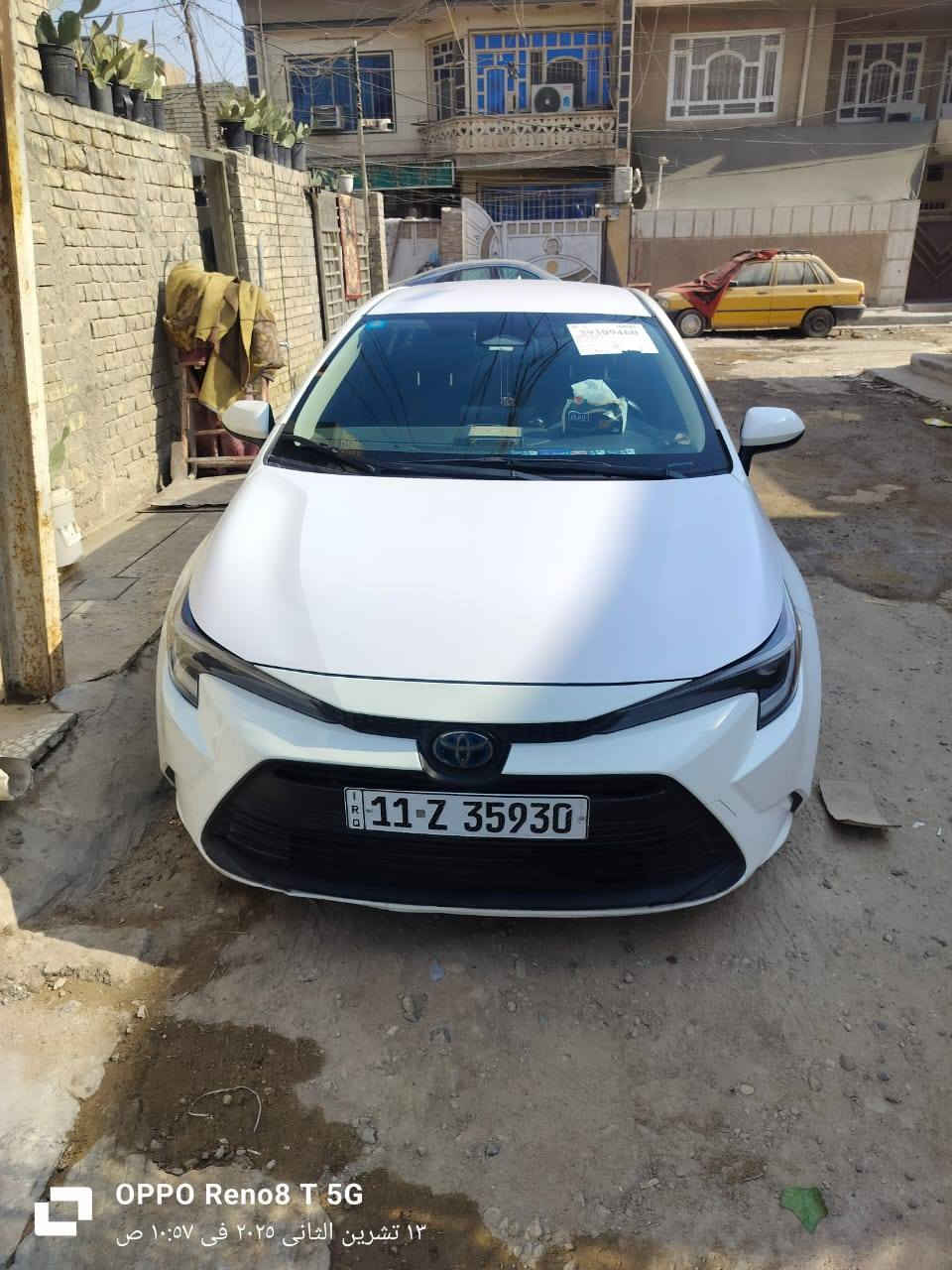 السلام عليكم كورلا 2023 وارد امريكي رقم بغداد انكليزي الجديد بأسمي  سياره جديده ماشيه ٧٠٠٠ محرك حجم 2000 كير ومكينه كفاله سياره بعده بوضع الشركه جاهزه ما بيه نقص  رادار امامي / توقف ذاتي / سايد بريك بصمه / دكمه Hold/ فول تحكمات / تحديد مسار / مانع اصطدام/ حساسات خلفيه / كاميرا دواره/ شاشه كبيره / لايت زنون / وبعد المواصفات المعروفه سياره جاهزه وجديده تبريد ثلج 🧊 حداديه بوضع شركه ما مفتوح برغي بيها سياره وبالخير على ياخذه السياره حتدث كما موضح  بالمنشورر
مكان السياره بغداد الامين للأستفسار:*********** الخاص مغلق مكلف بنشر اتصل
