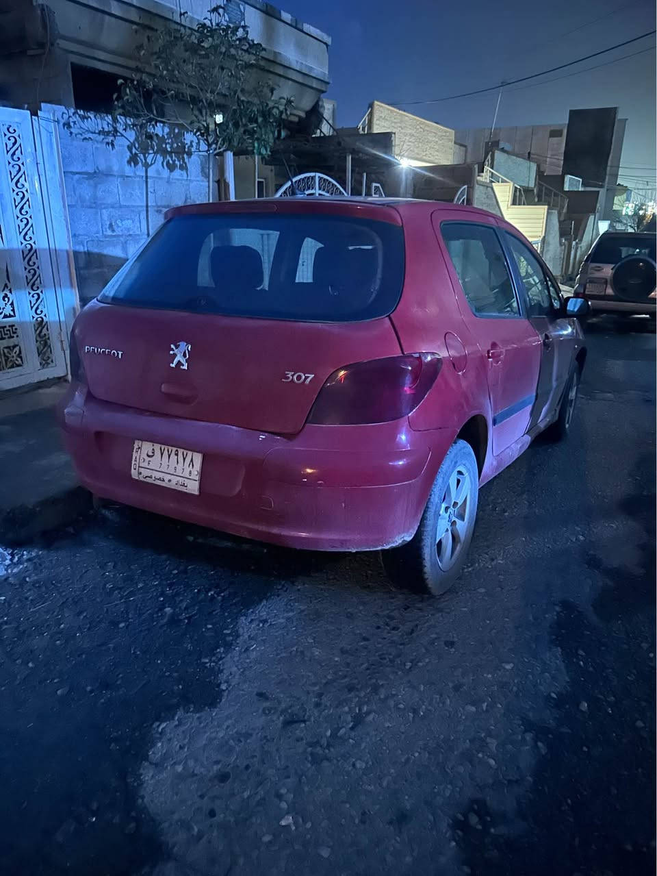 بيجو موديل ٢٠٠٦ سنه وي تازه 2027مشروع وطنية يةك بارجةى بوياخة صاحبي سةنوي لة سليمانية تحويل و وكالة غرامة بشرط گێر و مەکینەی یارس نرخی ٣٨ گەلا ***********  يان *********** السليمانية, العراق
