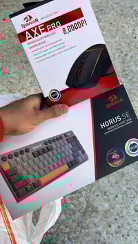 كيبورد وماوس شركة REDRAGON الشركة غنية عن التعريف ويشتغلون بثلاث طريق ...