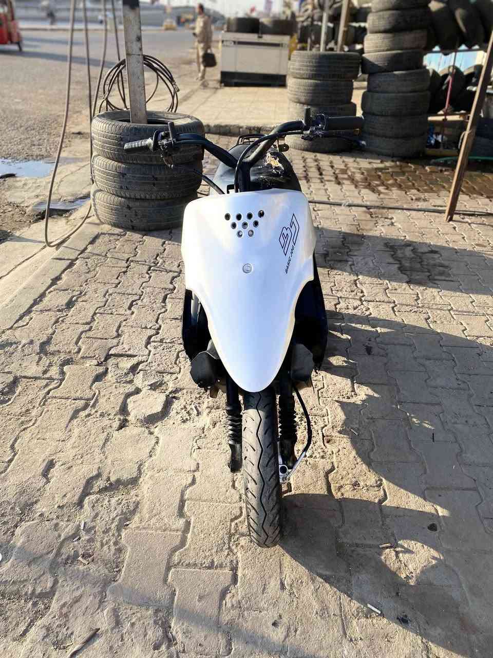 السلام عليكم دراجة  يوماها للبيع نضيفة شلعة ومعدل خير من يم الله. سعر 250 وبية مجال لشراي  هاذ رقمي اتصل ***********
