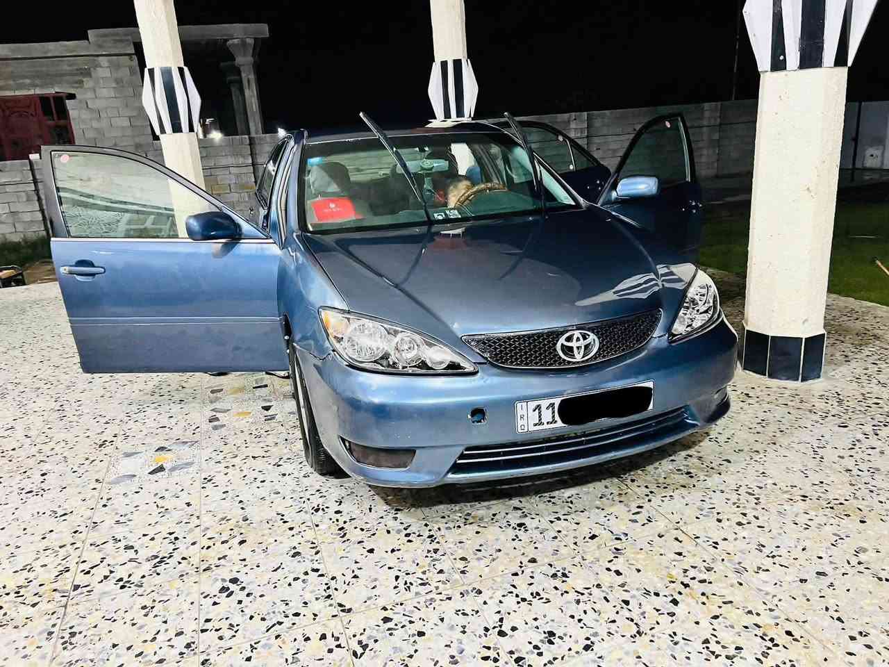 كامري موديل 2002 للبيع وارد امريكي الضرر الجاملغ الايمن الامامي  تدفئه تبريد شغال تخم تاير جديد رقم بغداد بسمي تحويل ثاني يوم  شاشه كامره حساسات خلفيه كله شغال السعر ٧٤ وبي مجال للطيبين اي استفسار اتصل وبيك خير وتدلل رقم الهاتف ***********
