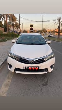 كورلا 2015 شركه العامه مكفوله من الصبغ حته الدعاميات  بيه بارد مكانين ...