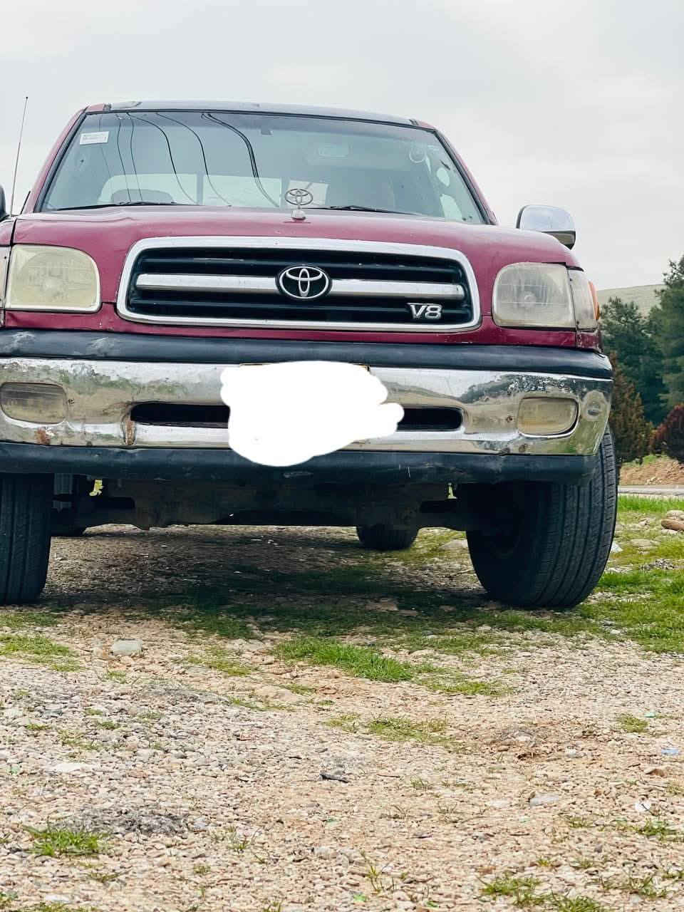 تاندرا موديل ٢٠٠٠
على وضع الشركه 
كير محرك جدد 
طخم تاير وحداديه ١٠٠/١٠٠
بسمي رقم دولي سليمانيه 
مكان السياره السماوه 

***********
