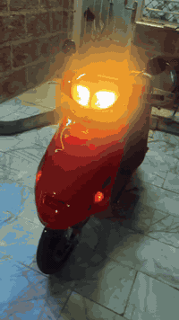 دراجه • مكينه مضمونه • نجف قرب المطار