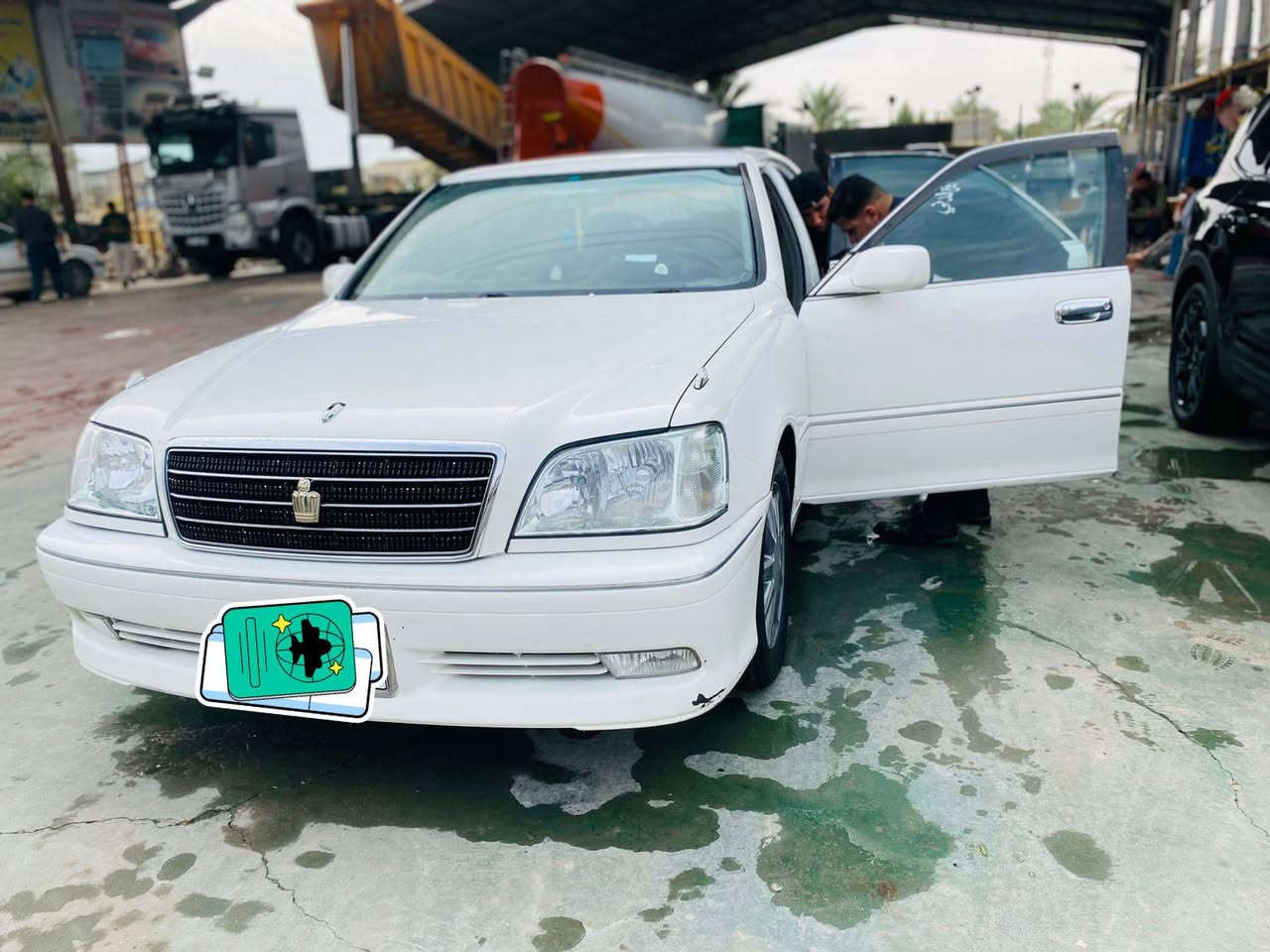 ملكه موديل 2005 جاهزة علا اخر حبايه السياره جديده معنه الكلمه احله من الصور بعدهي بتراب الشركه تبريد شغل تخم تاير جديد رقم شمالي سنويه عضم نقل جثه السعر 45$ الاتصال علا ***********
