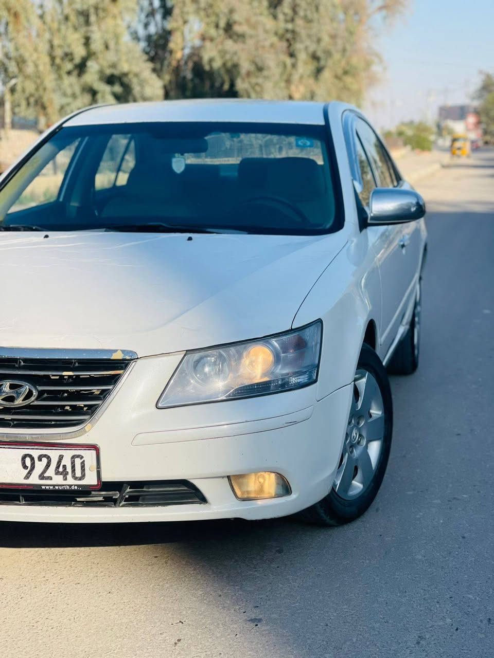 السلام عليكم
سوناتا موديل 2009 وارد امريكي رقم ديالى  إنكليزي الجديد شرط التحويل سنويه لل 26  سياره بيه كم قطعه صبغ   بدون دواخل للاستفسار الاتصال على الرقم ***********
