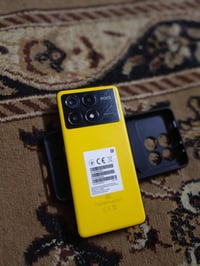 جهاز بوكو POCO X6 Pro 5G ذاكره 512مامفتوح 120فريم 250وبي مجال قليل0777...