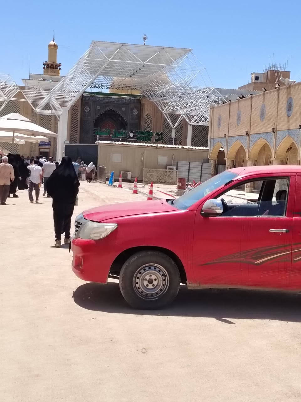 السلام عليكم سياره للبيع موديل 13 مكان النجف 110 وبيها مجال، ***********
