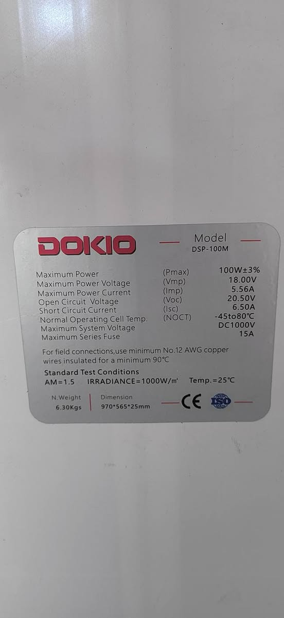 السلام عليكم طاقه شمسيه 100 واط السعر 60 مع التوصيل اصليه


**إذا كنت صاحب هذا الإعلان وتريد حذفه لأي سبب، رجاءا أرسل رسالة إلى الدعم الفني**