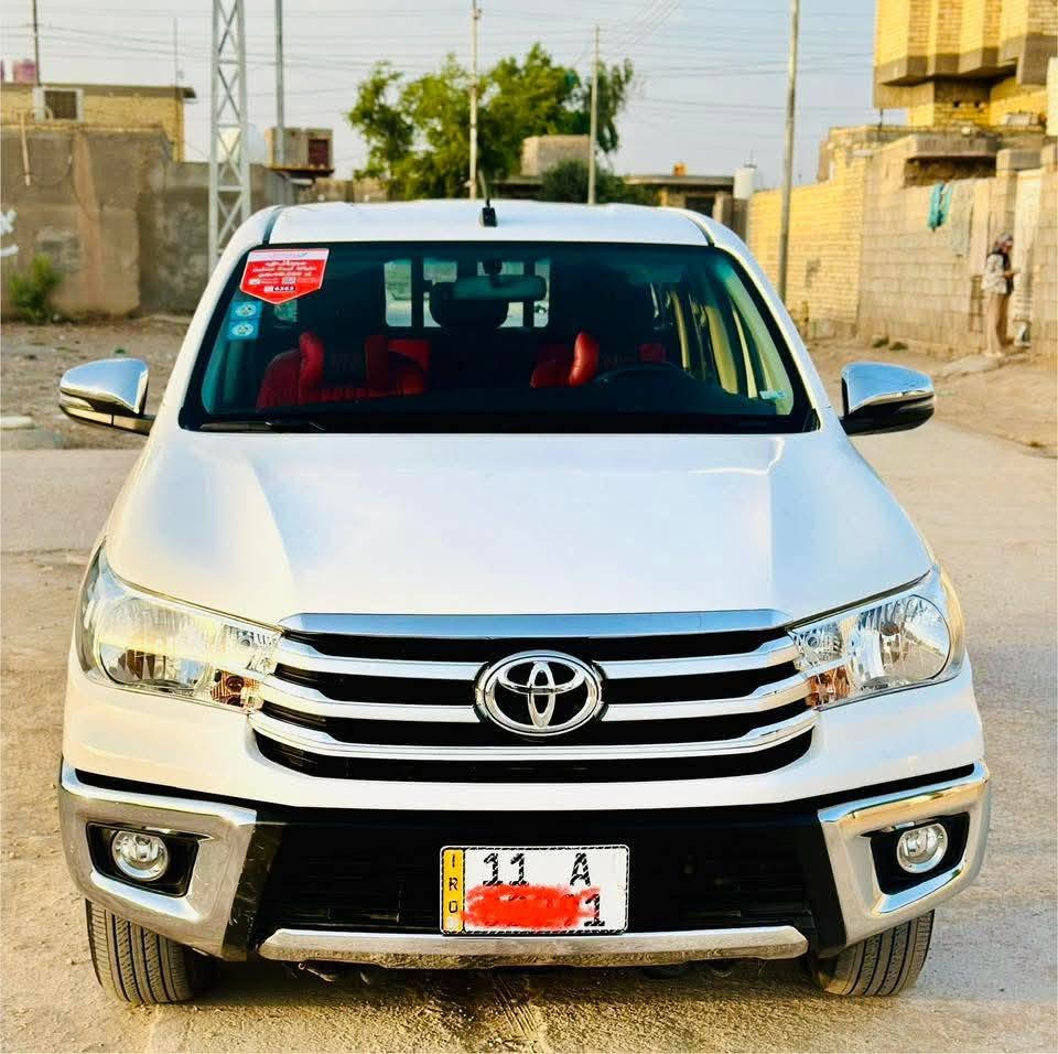 سلام عليكم هايلوكس موديل ٢٠٢٤ سياره جديده مكفوله كفاله عامه عدا رصعه ب بنيد ماشيه ٧٤ الف باب اول ام ال جكات سعرها ٢٣٧ وبيها مجال /مكان بغداد حي العامل 
رقمي ***********
