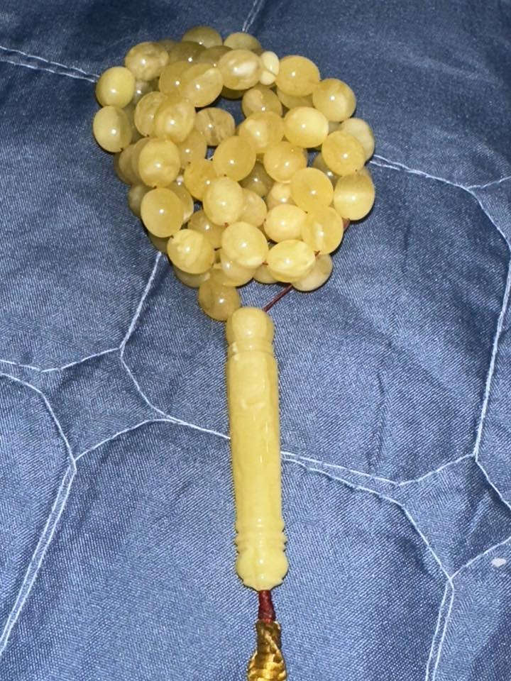 كهرب بالوني الوزن 36غرام مع سوار من نفس الخامة 11حبة والسبحة 69حبة خامة نضيفة جدا جداا للبيع مكاني بغداد مدينة الصدر 
ملاحضة ما ابيع ولا استلم اي فلس الة تفحص واني خادم


**إذا كنت صاحب هذا الإعلان وتريد حذفه لأي سبب، رجاءا أرسل رسالة إلى الدعم الفني**