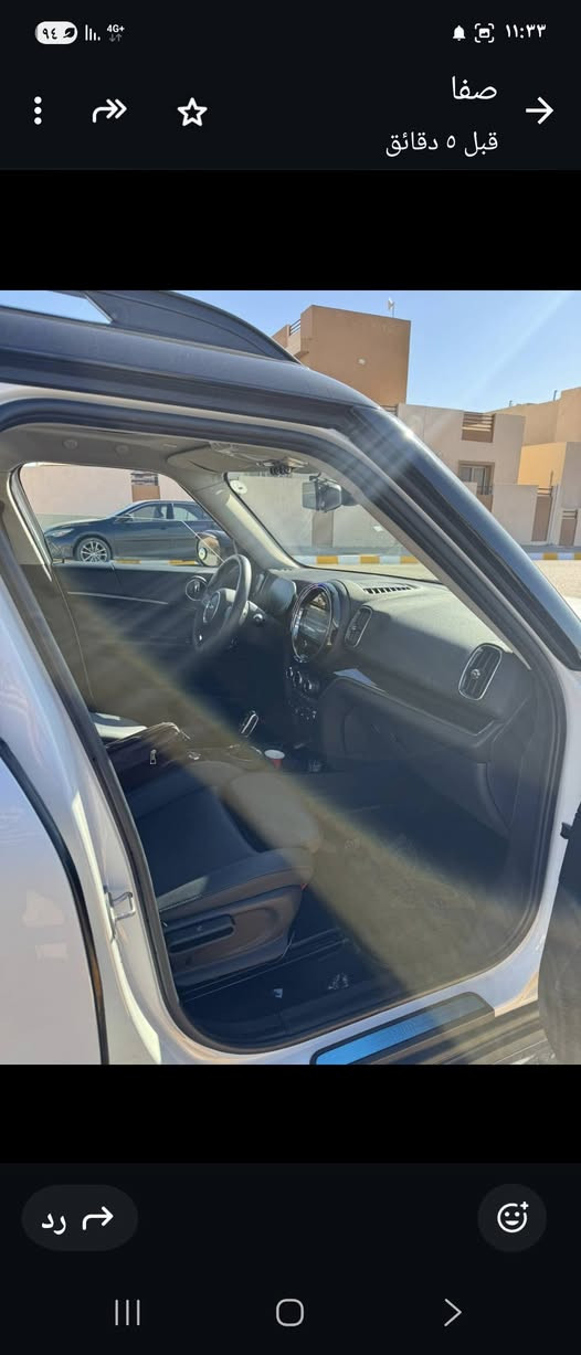 مني كوبر (كانتري مال ) موديل ٢٠٢٣ وارد خليجي يعني شركة العروش ضمان شركة العروش ماخذيها من الشركة بدون ضربة بدون حادث الي يريد يتصل ***********
