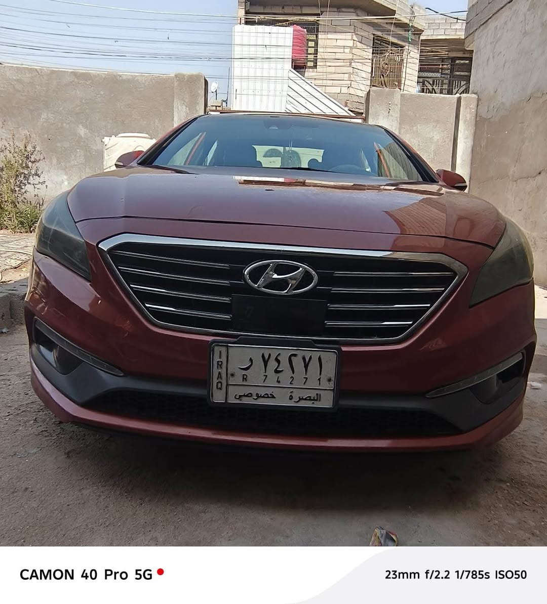 السلام وعليكم سوناتا 2015 فول سنويه ل 27 رقم بصره تدفئة تبريد بل كشنات
رادار 
قياده ذاتيه
كشنات كهربائي 
كشنات خزن
بصمه تشغيل وأبواب
بانو راما 
تحكم استمرت
لايت لد أمامي خلفي
ويل ١٨رياضي
اشاره بل مري 
شفتات استيرن
محرك سبورت تيربو 
بردات خلفيه 
نضام يكو و سبورت 
ساد بريك كهربائي

ستيرن حرف  D
السياره بلبصره 
اني مكلف بلنشر هاذ رقم راعيها ***********
السعر 125 وبيها مجال قليل البصرة, العراق
