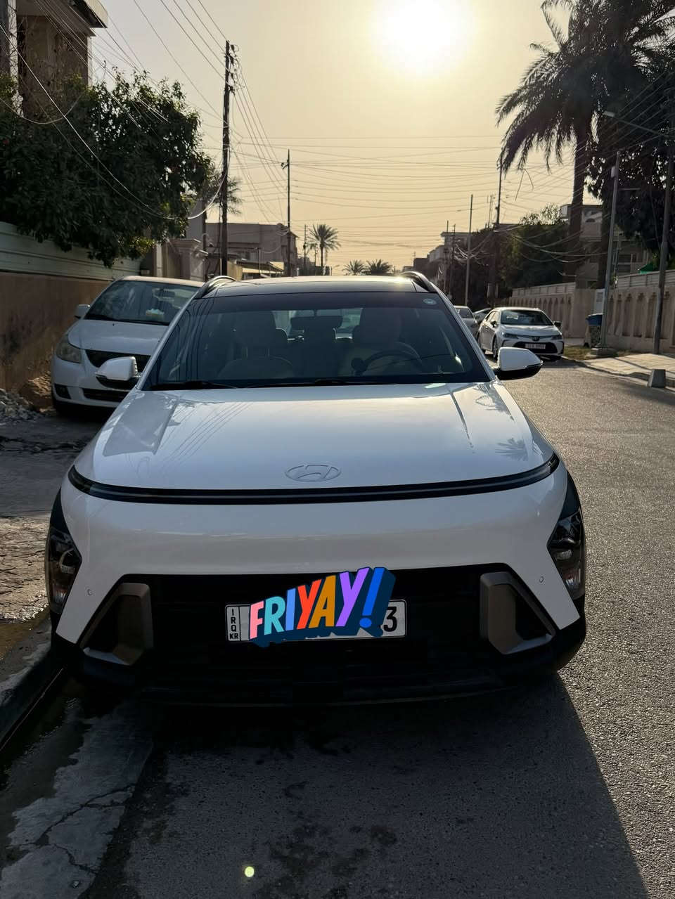 كونا 2024 
فول موصفات مكفولة 

ضربة خفيفه بضهر الساايق بارد بزون صبغ 

180 السعر 
ماشيه 35 
***********
