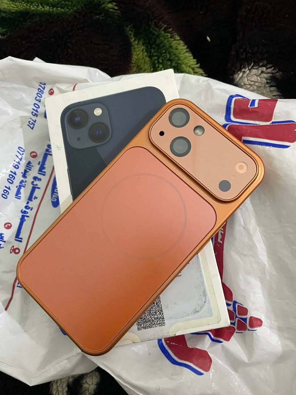 ايفون 13 شرق أوسط وتر بروف ممفتوح ولا مصلح ذاكره 128 كامل ملحقات بطاريه 85 جاهز جديد مكاني سماوه سعر 430 وبي مجال بسيط
***********
