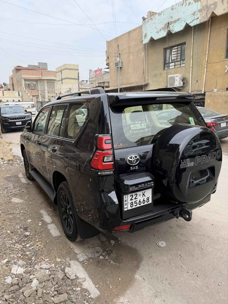 برادو 2023 رقم اربيل باسمي
فئه TX.S دبل تانكي خليجي ضمان شركه ساز

ماشيه 29 الف 

بصمه + بصمه أبواب 
تشغيل عن بعد 
فتحه سقف سلايت
زراك لايت 
حساسات 
ثلاجه 
فور ويل 
كشنات كهرباء
كشنات جلد 
شاشه كامره  
و بعد بيها مواصفات 

*بعدها بلضمان السياره 

***********

مكان السياره بغداد / حي جميله
