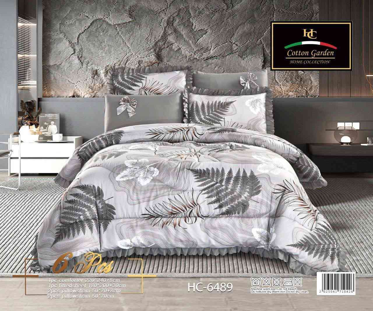 لحاف نفرين 6 قطع قماش قطن مشجر كشكش ساده مع مخاد ساده فيونكه
قياس اللحاف 220*240+8
شرشف لاستيك 180*200+30
4 وجوه مخاد 50*70

السعر (( 40 ))🚚 متوفر خدمة توصيل إلى البصرة وجميع الأقضية والنواحي.
للحجز والاستفسار:
📩 دايركت
📱 واتساب: ***********
