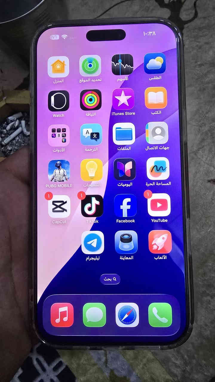 السلام عليكم ايفون 16برو ماكس نضافه فول جهاز جديد الله شاهد
مكان بغداد الشعله *********** لسعر مليون وستميه 1600
وبيه مجال
