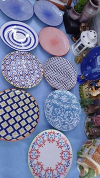 صحون بوهيمي • نقوش مختلفة • سيت ٩