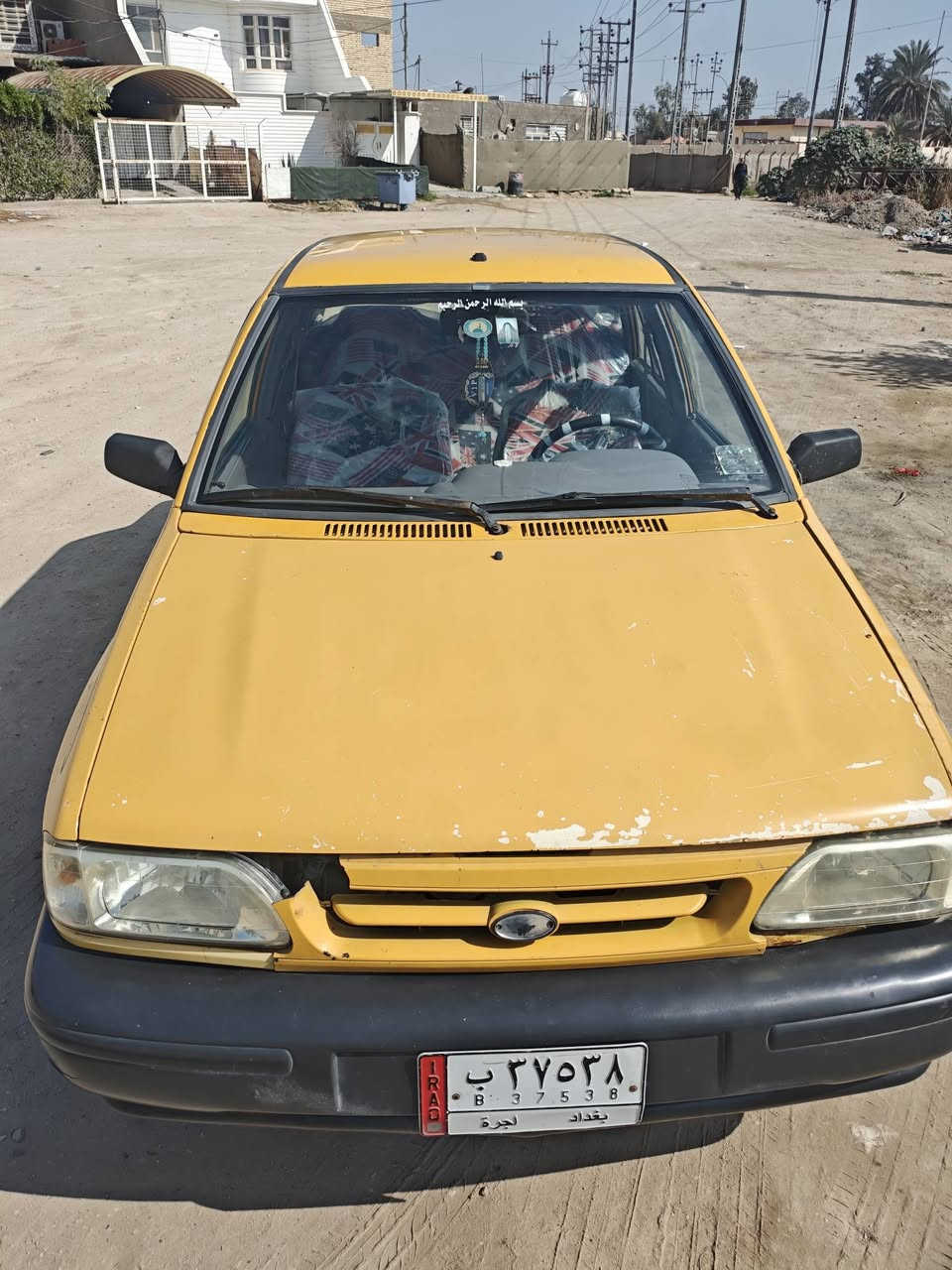 سايبا للبيع مديل 11
رقم بغداد تحويل ثاني يوم
مكاني كربله بالعطيشي
طابوكه جديده 
هيىا وغرمات مصفره 
سعرها 27 
للتواصل ***********
