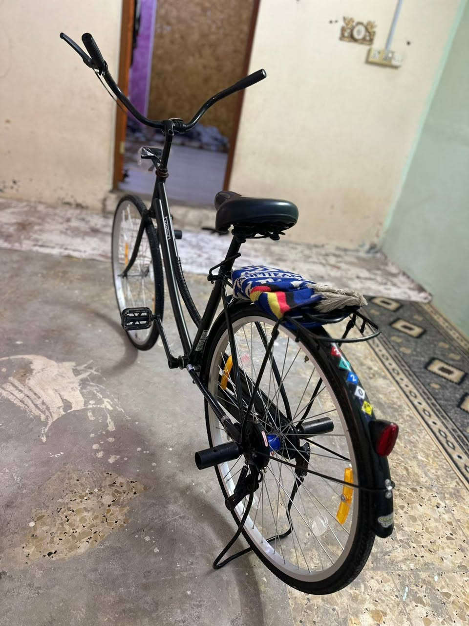 السلام عليكم بايسكل للبيع موديل 22 طقه ما بيها حجمه 26 المكان البصره سانتوس السعر 160 بمجال بيكم خير وتدللون اتصلوا على هذا الرقم***********❕
