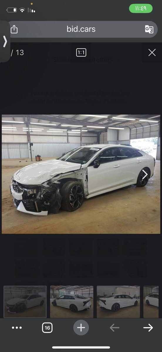 السلام عليكم للبيع او مراوس حسب القناعه
اسم السياره: KIA K5 
فئة السياره: جيتي لاين
موديل: 2025
محرك: 2500
رقم اربيل بأسمي هزه جديده فقط تحويل
ممشى السياره 12 الف 
مواصفات السياره فول 1/1 عدا البنوراما.
-الصندوق الذكي يفتح عند الاقتراب
-بصمة ابواب
-تشغيل عن بعد
-شاشه ديجيتال متصله كار بلي 
-رادار امامي وخلفي وجانبي + حساسات خلفيه واماميه وبريك طوارئ
-هاندبريك بصمه 
تبريد وتدفئة كشنات+ تدفئه ستيرن 
-شحن واير ليس
-لد نهاري + منضومة زنون + بك لايت لد 
-تحكمات ستيرن + مثبت سرعه + تحديد مسار
-4وضعيات قياده بالماوس
-اوتو هولد للتوقف الالكتروني
-3 كاميرات ٢ خلفيات وحده اماميه
حادث السياره مثل مموضح بالصور جاملغ وشويه من البنيد سياره جديده بعده نايلون الشركه بيها
سعر السياره: 205$
رقم صاحب السياره:***********
العنوان: بغداد حي القاهره
