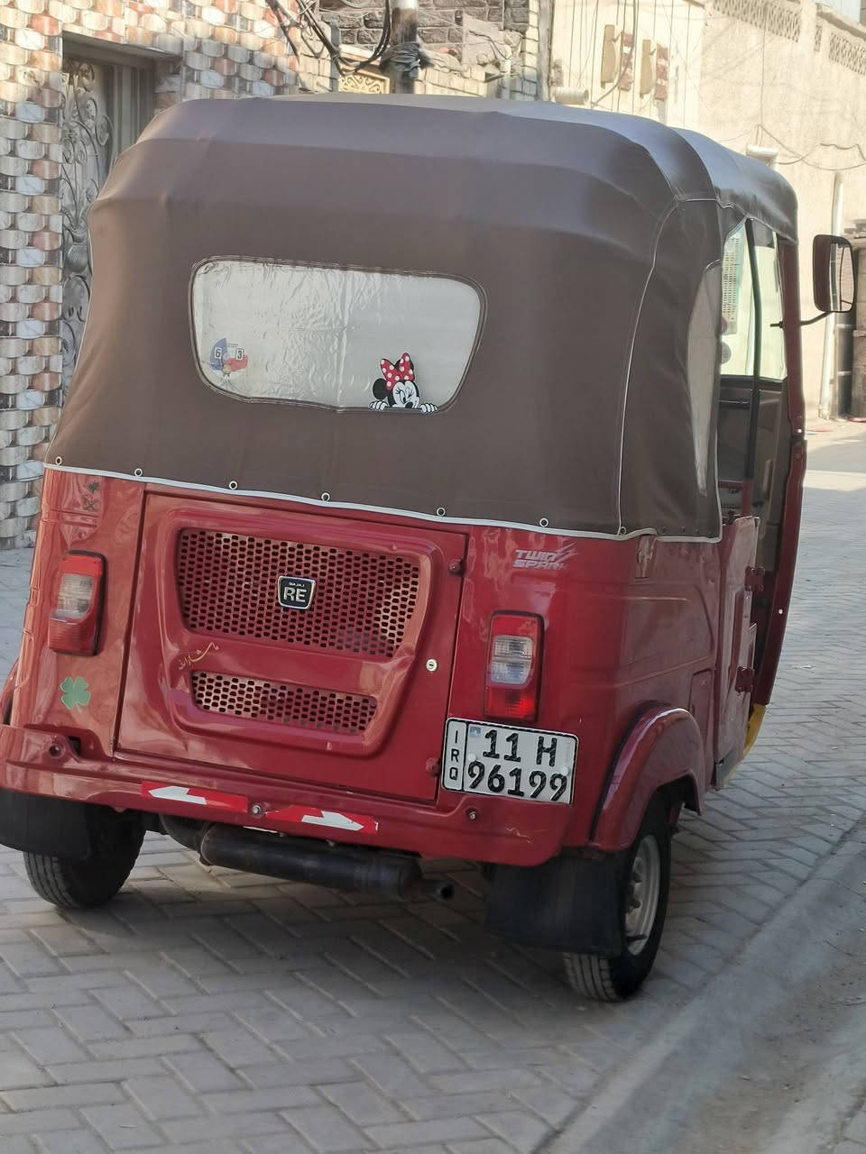 السلام عليكم للبيع تكتك موديل 22شهر 12 مضلع يعني 23 رقم بغداد إنكليزي سنويه بسمي التكتك كفاله عامه بس من عده صبغ علا كد شبر فوك البكلايت كهربائيات كلهن شغاله مكينه اكسن كفاله
عنواني مدينة الصدررقم للتواصل ***********
ما اجاوب خاص
