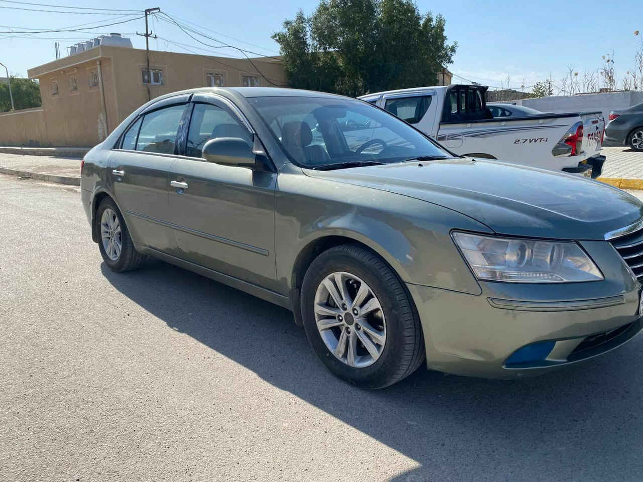 يالله يالله
اخوان قبل كلشي اني مكلف بنشرها
سوناتا 2009 وارد امريكي
ليبل واحد بدون تبديل
حادث السياره قبق الجنطه
صبغ حزام جماليه فقط
محرك 2400 دوش
تخم تاير جديد
صدر امامي خلفي جديد
دوشمه جديده
رقم دولي انبار. سنويه لحد 2030. ++ علمآ مكان السياره الكرخ ابي غريب 
عيني السياره معروضه 105 وبيها مجال. رقم صاحبها *********** بي وتساب
