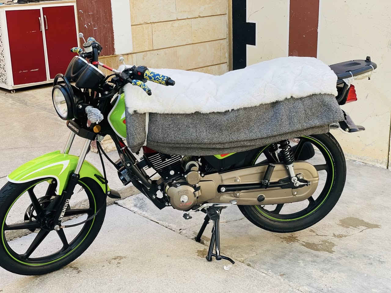 سلام عليكم موطور شينك بعده جديد كلشي ما بي سعر ع خاص رقم موبايل *********** رقم بي واتساب ***********
