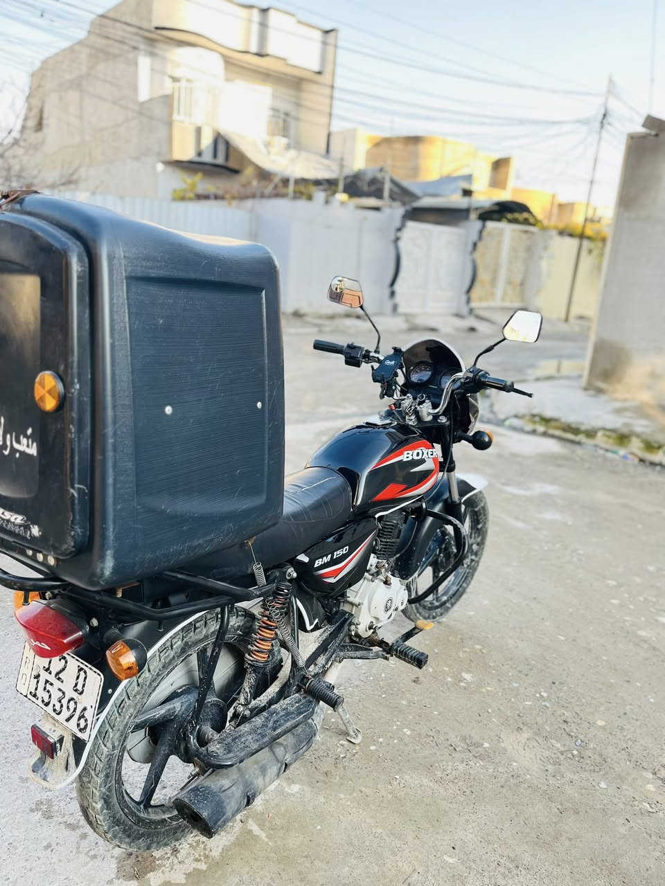 للبيع
بوكسر موديل 2022 الدراجه كامله ما يعوزه برغي محرك شرط ولباقي كدام  العين 
رقم نينوى ب اسمي 
السعر مليونين وميه
***********
***********
