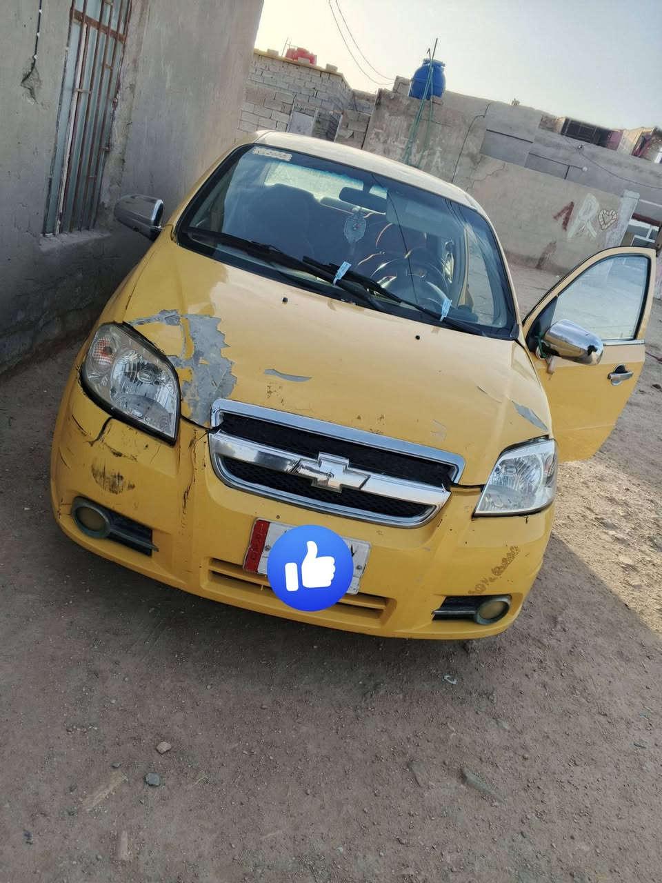 ‏سلام عليكم افيو للبيع مديل 10 سياره جاهزه كير ومكينه مكفولات حداديه زينه تخم تاير جديد رقمها نجف سعر 47 وبيها مجال مكاني النجف ناحيه القادسيه والستفسار عل رقم  ‪‪***********‬
