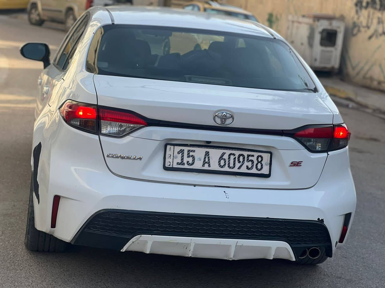 السلام عليكم للبيع
تويوتا كورلا ٢٠٢٠ 

بارد مكانات قليلة جدآ

ومكانات صبغ 

رقم انبار الدولي

فئة ال SE

مكينه ٢٠٠٠

مواصفات: فول مواصفات 

شاشه اصليه تدعم كار بلي

كامرا

تحكم ستيرنك جهتين

رادار 

لايت زينون 

ويل ١٨

اوتو هولد

توقف ذاتي

سايد بريك كهربائي

مثبت سرعه متفاعل 

تحديد مسار

السعر133الاستفسار 

***********  

اخوان
