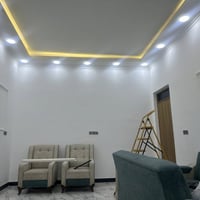 مستعدون الكافة عمل الجبس وعمل الاصباغ وعمل الفوم الخارجي وطلس الجبس  ا...