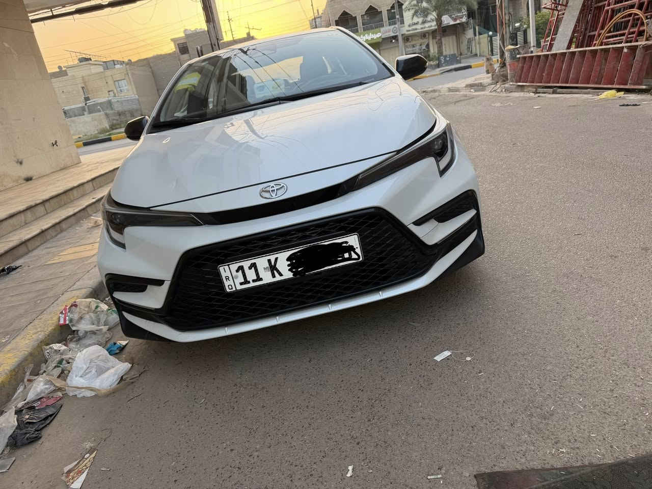 كورلا S
موديل 25
ماشية 21
رقم بغداد 
كفالة عامة  فقط رصعة بالبنيد
داخل جلد ماروني واسود
السعر 160 وبيها مجال
***********
