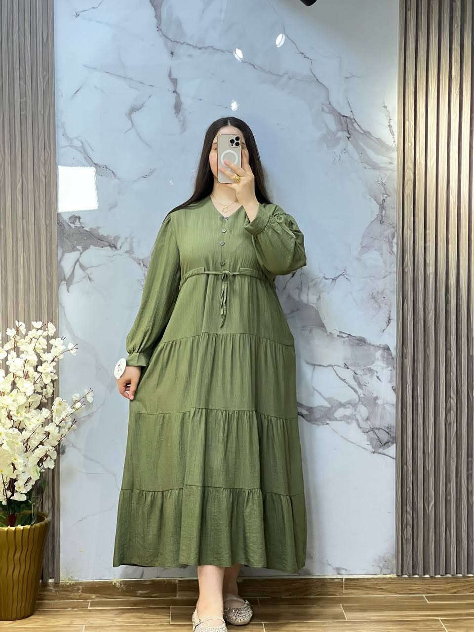 ✨ كسوة نسائية راقية وأنيقة 💯
👗 ثوب كريب زارا بجودة عالية ومريحة للّبس
🌸 تصميم أنثوي واسع بقصة عصرية تناسب مختلف الأذواق
👌 
📏 المقاسات المتوفرة: L - XL - XXL - 3XL
🎨 مناسب للخروجات، الزيارات والمناسبات اليومية بكل أناقة
وتوصيل فابور ساااارعو قبل النفاد 
 مرحبا بالجميع 🥰


**إذا كنت صاحب هذا الإعلان وتريد حذفه لأي سبب، رجاءا أرسل رسالة إلى الدعم الفني**