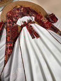 فستان رمضاني • هوريم دابل تركي • مقاسات ٤٠–٤٨