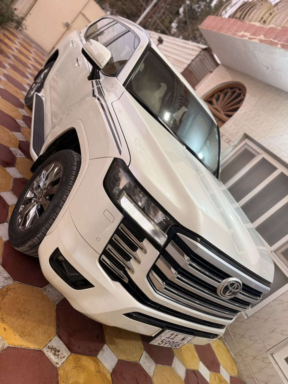 لاندكروز 2022  ساز تطبيق باب اول 1️⃣✅
ملاحضه : السياره مغلفه PPF ضمان 10 
               سنوات مغلفه من الزيرو لحد الان 

مكفوله من الضربه  والصبغ والبارد 
 جديده جدا وما تصرف عليها ايشي انشالله 
 وبالخير على الياخذها 

محرك ٦ سلندر  ٤٠٠٠

كير محرك  مكفولات

كامره بلاديه

طفايه  بالصدر

حساسات امامي خلفي

زراك لايت 

ترحيب   شاشه 

غرفتها جديده جلد

تحكمات جهتين

اناره محيطيه داخله وخارجيه

علامه لاندكروز بالابواب

فرشات وعده وكتلوكات بلاديه مال شركه 

فتحه  بصمه 

صدر امامي خلفي جديد 

تخم تاير وباتري جديد 

رقم بغداد باسمي 
تحويل ثاني يوم بغداد

هزه جديده والارقام الانكليزيه الجديده

مكاني بغداد البياع

للاستفسار:***********
                ***********.             .
