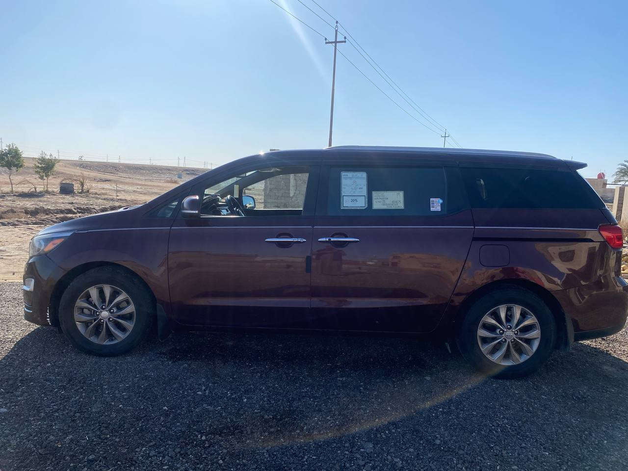 ( #مراوس_او_بيع) 
سيدونا موديل 19
محرك 3300
رقم بغداد حرة ، مداور ثاني يوم
السيارة احلى من الصور، ما ناقصها شيء . 
مكان السيارة السماوة 

(للاستفسار) واتساب موجود
***********
