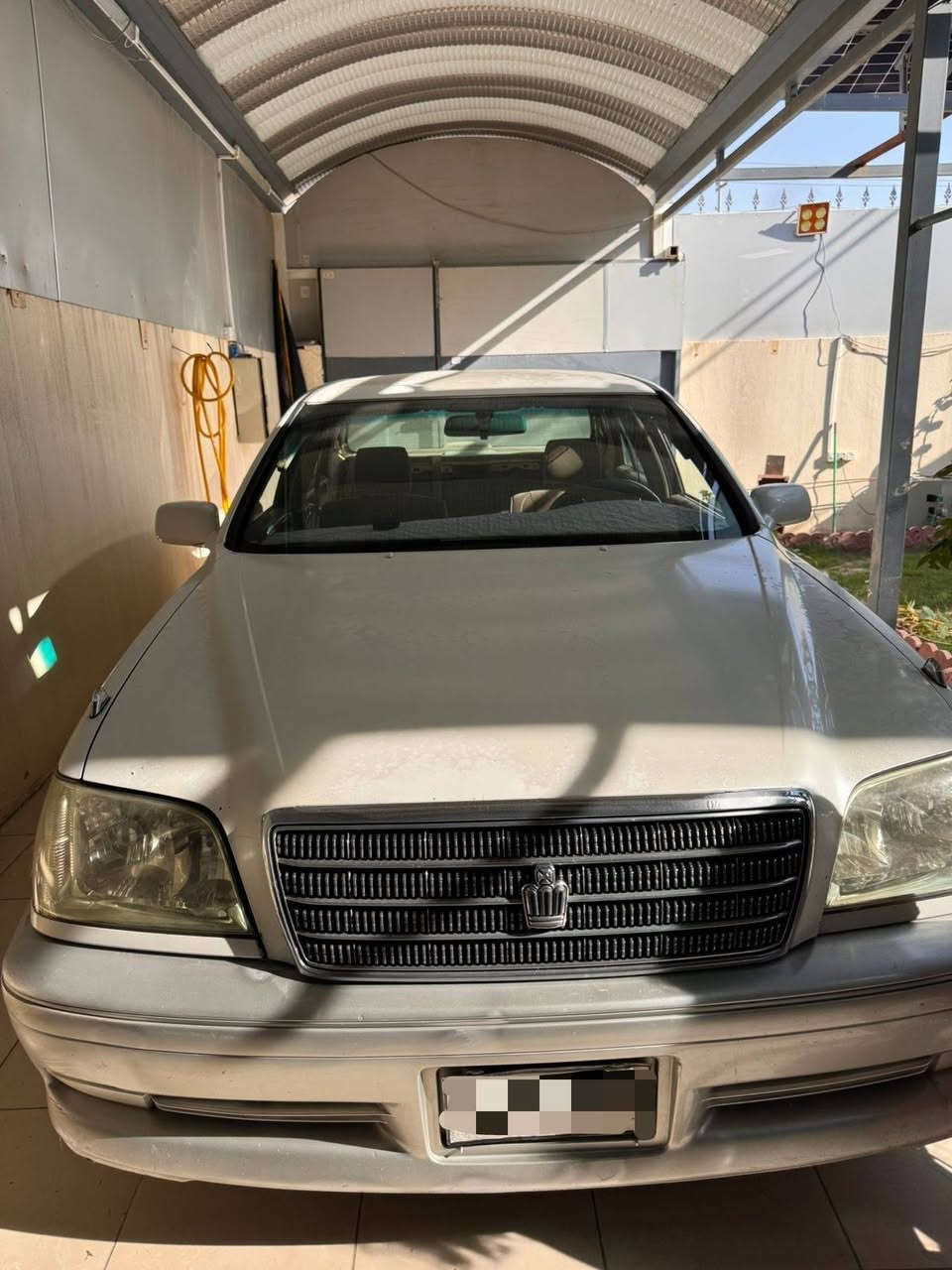 السلام عليكم ورحمه الله وبركاته
تويوتا كراون ملكة 2002  

تسجيل قديم رقم بغداد صدامي باسمنه 

وحالياً تسجيل من جديد قرار 102 

 معاملة كاملة بالكمارك واصلة لدفع الكمرك ويتحول قرصه للمرور

دكمتين كرستال أصل 

 مكينة 6 سلندر D4 كبير

دواخل بيجي 

كشنات مخمل وامامية كهرباء 

استيرن كهربائي خزن

مري شفط + هيتر 

تبريد شغال 

 شاشة لمس وخزن اقراص

دشبول عارف العيساوي وتحوير نجف

حداية جيدة

مكفولة كفالة عامة من الكص والصبغ ونقل الجثة بيه دحجات بالدعاميات واضحة بالعين

السعر ٩٥ وبيه مجال

للتواصل خاص

واتساب او للاتصال ***********

