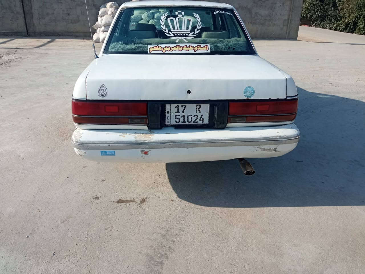 السلام عليكم
سيدان 91 للبيع  محرك ونجي غرفه نظيفه كشرة  حلوة مداور ثاني الكير بيه تأخير على البك وهيه باردة  السعر 50وبيه مجال  مكان السيارة السماوة 

للتواصل ‏‪***********‬‏ ابو زهراء
