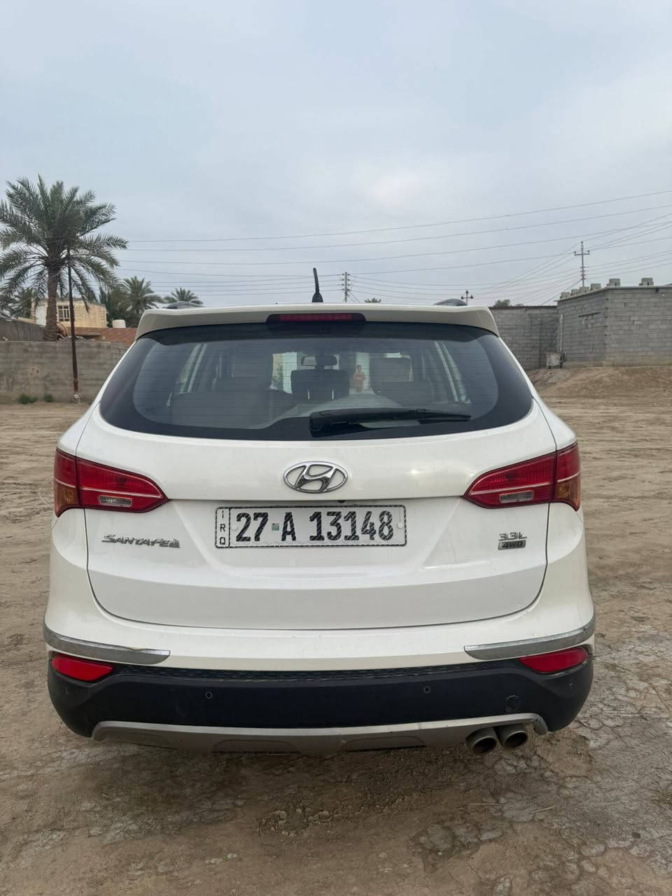 سنتافيه خليجي موديل ٢٠١٤ كفاله عامه
محرك ٦ سلندر 
٧ راكب 
٣ قطع تبريد 
شاشه كاميرا حساس خلفي 
فور ويل 4x4
ماشيه ١٠٥  ألف 
رقم ذي قار / تحويل مباشر 
غير متواجد على الماسنجر للاستفسار الاتصال  ***********

