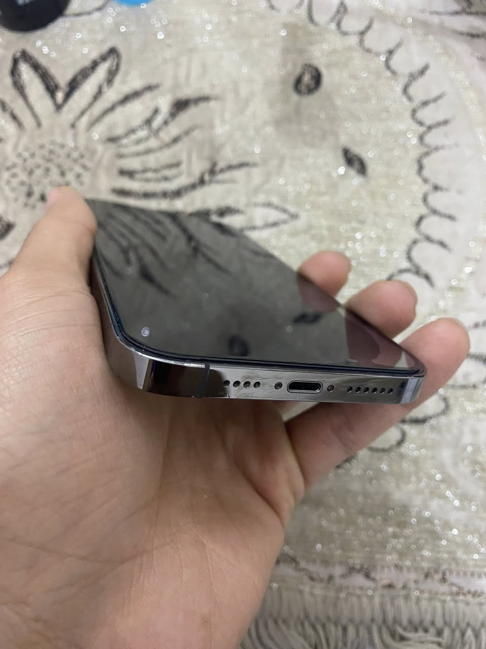 ايفون 13 برو ماكس
اللون اسود
ذاكرة 256
بطارية 89 بلادي مامرفوعه 
نموذج M نسخه الاشرق الاوسط
خط واحد
كامل ملحقات(كارتونه،كيبل،لزكه)
الجهاز على الفحص مكفول كفالة عامة من كلشي و نظيف ما مفتوح
  بلادي تفحصة وين ما تريد 
السعر 780
مكاني كربلاء  للتواصل الاتصال على الرقم 

‏‭***********
